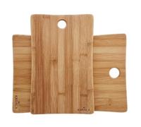 Karaca Bamboo Chopping Board Set - 2-Piece Wooden Cutting Board Set for Kitchen