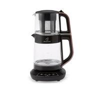 KARACA Caysever 3 in 1 Talking Automatic Tea Maker Kettle and Baby Food Water Preparation, 1700W, Rose Gold