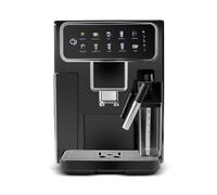 KARACA CoffeeMaestro Automatic Espresso Coffee Machine, 1500W, 1,5L, Integrated Milk Frother, Touch LED Display, Large Water Tank & Cup Warmer, Grinder, Black
