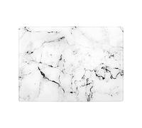 Karaca Deep Glass Chopping Board, 35cmx26cm, White