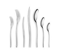 Karaca Dora 84 Piece 12 People 316+ Premium Cutlery Set, Stylish, Rustproof, Robust, Long-Lasting, Corrosion-Resistant, Dishwasher Safe, Retains Its Shine