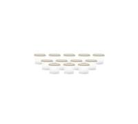 KARACA Forbs 12-Piece Storage Container, 500ml, Cream