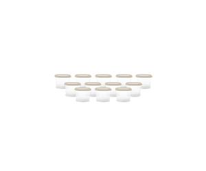 KARACA Forbs 12-Piece Storage Container, 500ml, Cream