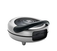 Karaca Funday Waffle Maker Silver, Non-Flammable Non-Stick Plates, Even Heat Distribution, Granite Plates, Bakes Waffles İn 4 Minutes, Easy To Clean, Practice