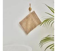 Karaca Home 100% Turkish Cotton Washcloth - Soft Small Bath Towel, 16x22 cm Highly Absorbent Towels for Bathroom, Machine Washable, Mocha | 1 Pack