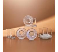KARACA Lily Tea Set. 12 Pieces. Luster