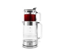 KARACA Luma Glass Tea Maker & Kettle 2200 W - 2.8 L Dual-Chamber Borosilicate Glass Tea Maker