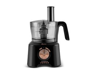 Karaca Mastermaid Power Max Food Processor Matte Black Copper