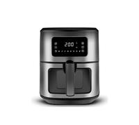 KARACA Multifry XXL Air Fryer, 6.5L, 1700W, Cooking Functions, Large Meal Volume with Less Fat, Odourless and Smokeless Cooking, Adjustable Cooking Time, Inox