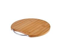Karaca Owen Bamboo Round Chopping Board, Small, 25cmx25cm, Wood