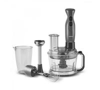 Karaca Pro-Multimax Food Processor, 2000W, Blender, Mixer, Ice Crushing, Nonslip Stand, Large Capacity, Cake Mixer, Chopping, Whisking, Space Gray