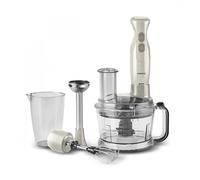 Karaca Pro-Multimax Food Processor, 2000W, Blender, Mixer, Ice Crushing, Nonslip Stand, Large Capacity, Cake Mixer, Chopping, Whisking, Iconic Beige Latte
