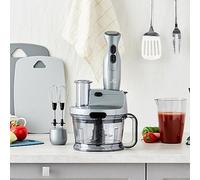 Karaca Pro-Multimax Food Processor, 2000W, Food Chopper, Blender, Mixer, Ice Crushing, Nonslip Stand, Large Capacity, Cake Mixer, Chopping, Whisking, Anthracite-test