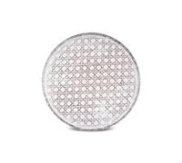 KARACA Rattan Grey Glitter Cake Serving Set 7 Piece