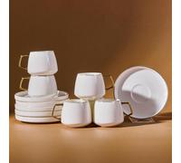 KARACA SATURN ESPESSO CUP SET OF 6