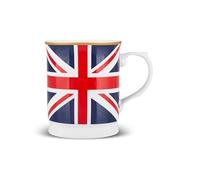 KARACA UK Flag Mug - Premium Bone China, Elegant British Design,Coffee & Tea Cup