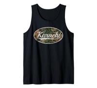 Karachi Camouflage Vintage Pakistan Classic Style Tank Top