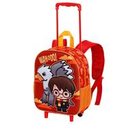 Karactermania 3d Beasty Friends Harry Potter 34 Cm Wheeled Backpack Blue