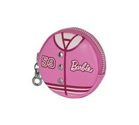 Karactermania Barbie Varsity-Cookie Coin Purse, Pink, 8.70 x 8.70 cm