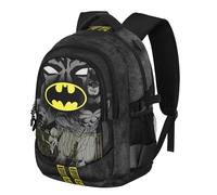 Karactermania Batman Caped-Plus Running Backpack, Black, 34 x 46 cm, Capacity 32 L