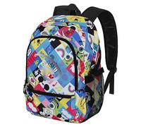 Disney 100 Collage-FAN Fight Backpack 2.0, Multicolour, 18 x 31 x 44 cm, Capacity 24 L