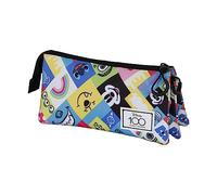 Disney 100 Collage-FAN Triple Pencil Case 2.0, Multicolour, 23 x 11 cm