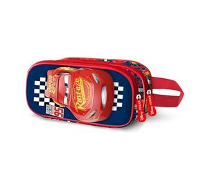 KARACTERMANIA Disney Cars 3 Cups-3D Double Pencil Case, Black, 22 x 10 cm