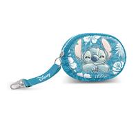 Disney Lilo and Stitch Aloha-Pill Coin Purse, Blue, 12.5 x 9 cm