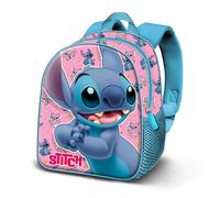 Disney Lilo and Stitch Surprise-Elite 3D Backpack, Blue, 25 x 30 cm, Capacity 7 L
