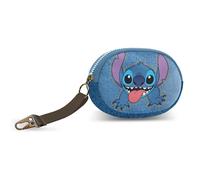 Disney Coin Purse Lilo and Stitch Updown-Pill Blue 12.5 x 9 cm