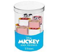 Disney Mickey and Minnie Mix-Cube with 12 Erasers, Multicolour