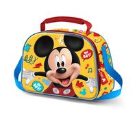 Disney Mickey Mouse Boy-3D Lunch Bag, Yellow, 26 x 20 cm