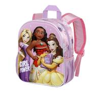Karactermania Disney Princess Power-Small 3D Backpack, Lilac, 11 x 26 x 31 cm, Capacity 8.5 L