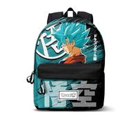 Karactermania Dragon Ball Saiyajin Blue-HS FAN Backpack 3.0, Turquoise 31 x 41 cm, Capacity 22 L
