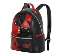 Karactermania Harley Quinn Jacket-Heady Backpack, Black, 24.5 x 29 cm, Capacity 8 L