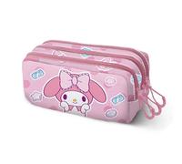 KARACTERMANIA Hello Kitty My Melody Sweets-Fan Trick Pencil Case 2.2, Pink, 23 x 11 cm