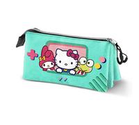 Karactermania Hello Kitty Triple Videogame 11x23x8 Cm Pencil Case