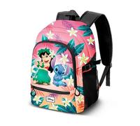 Disney Lilo and Stitch Dance-Fight Backpack 3.0, Multicolour, 31 x 41 cm, Capacity 22 L