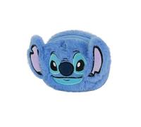 Disney Lilo and Stitch Heart-Plush Pill Coin Purse, Blue
