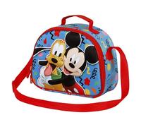 Karactermania Mickey Mouse Mates-3D Lunch Bag, Blue, 25.5 x 20 cm