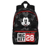 Disney Backpack Mickey Mouse Year-Small FAN HS, Black, 25 x 35 cm, 12 L