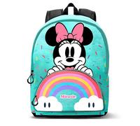 Disney Minnie Mouse Rainbow-FAN HS Backpack 3.0, Turquoise, 31 x 41 cm, Capacity 22 L