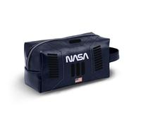 Karactermania NASA Spaceship-Plus Brick Travel Toiletry Bag, Blue, 27 x 13 cm