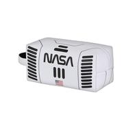 Karactermania NASA Spaceship-Brick Plus Travel Toiletry Bag, White, 25 x 12 cm