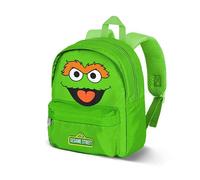 KARACTERMANIA Sesame Street Oscar the Grouch Face-Joy Preschool Backpack, Green, 22 x 27 cm, Capacity 5 L