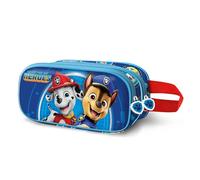 Karactermania Paw Patrol Adventure-3D Double Pencil Case, Blue, 22 x 10 cm