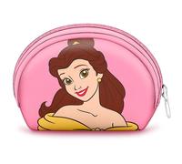Disney Princess Belle-Casual Oval Coin Purse, Pink, 12 x 9 cm