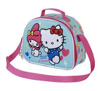 Karactermania Sanrio Hello Kitty Friendship-3D Lunch Bag, Blue, 26 x 20 cm