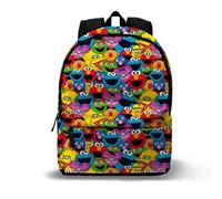 KARACTERMANIA Sesame Street Collage-FAN HS Backpack 2.2, Multicolour, 31 x 44 cm, Capacity 24 L