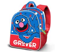 Karactermania Sesame Street Super Grover 2.0 Hello Backpack